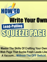 Escreva sua própria página de puxar o lead puxando o squeeze