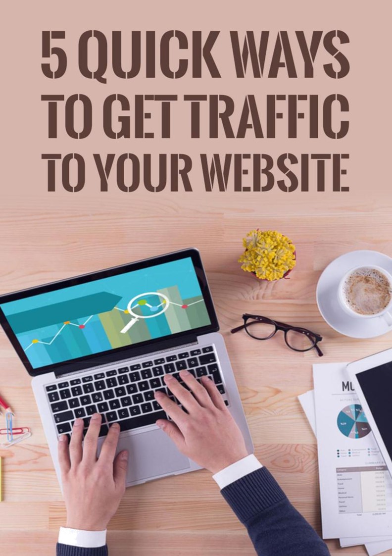 5 maneiras rápidas de obter tráfego para seu site