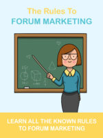 As regras para o marketing do fórum