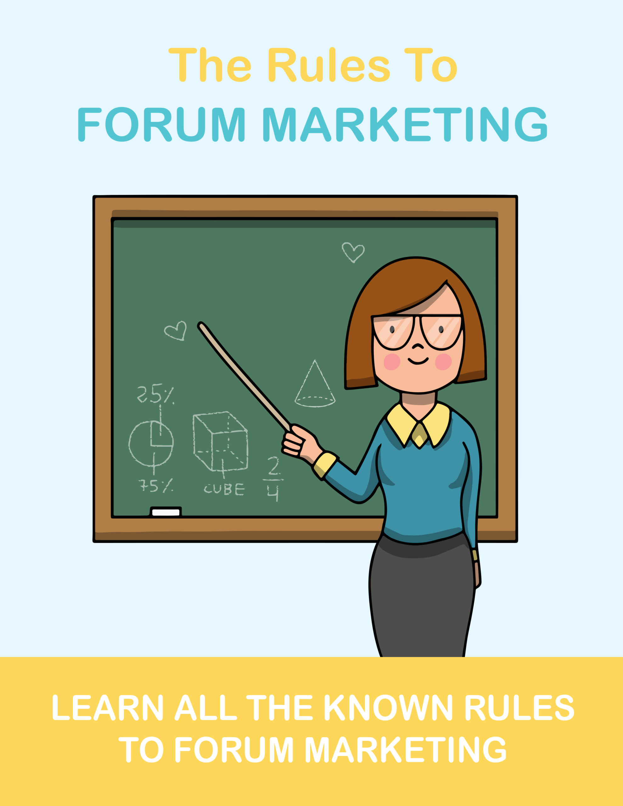 As regras para o marketing do fórum