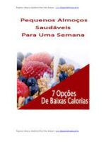 Pequeno Almoço Saudável Para Uma Semana