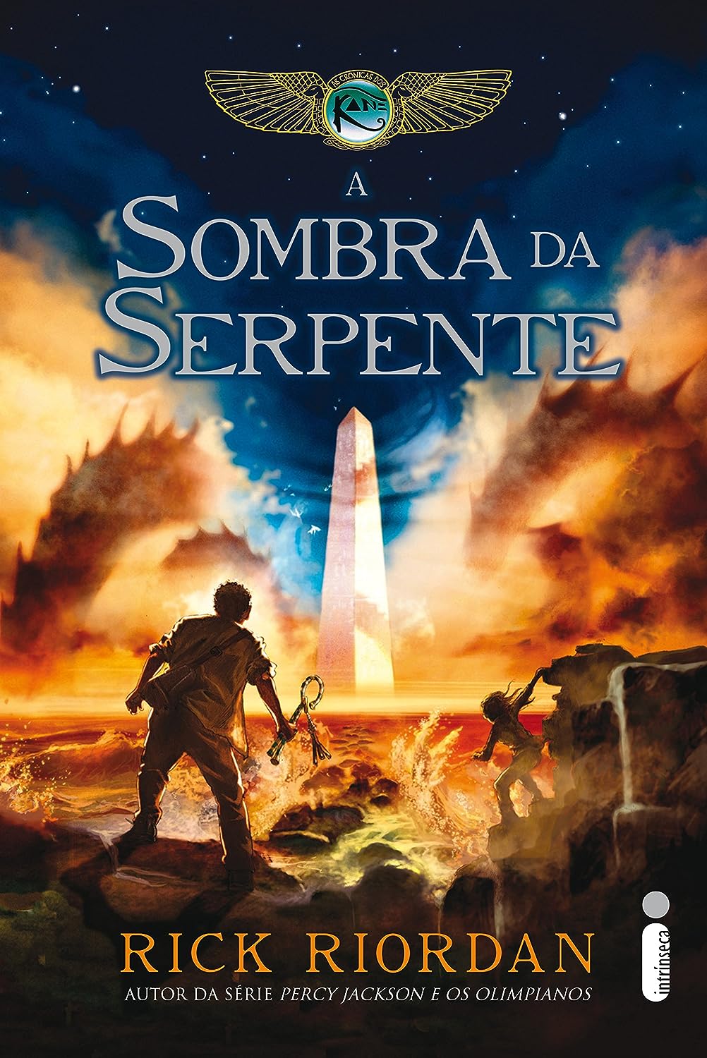 A sombra da Serpente - Rick Riordan.