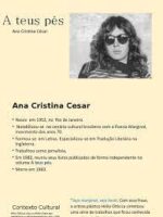 A Teus Pês - Ana Cristina Cesar