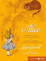 Alice: edição bolso de luxo: Aventuras de Alice no País das Maravilhas & Através do Espelho e o que Alice encontrou por lá - Lewis Carroll