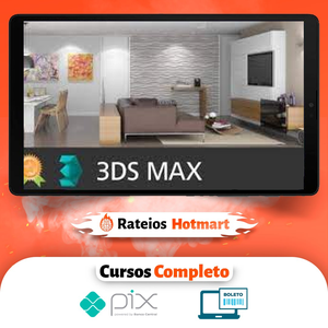 CURSO 3D STUDIO MAX - APRENDA DO ZERO AO AVANÇADO