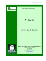 Carta Do Achamento Do Brasil - Pero Vaz de Caminha