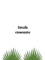 Estufa crescente