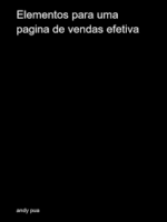 Elementos para uma pagina de venda efetiva