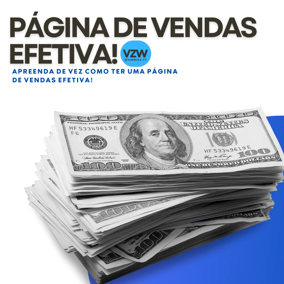 Página de vendas efetivas