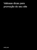 Valiosas dicas para promoção do seu site