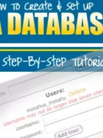 Como criar e configurar um banco de dados