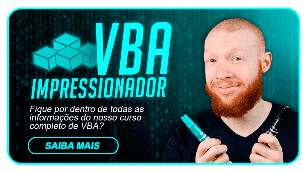 VBA Impressionador - Hashtag Treinamentos
