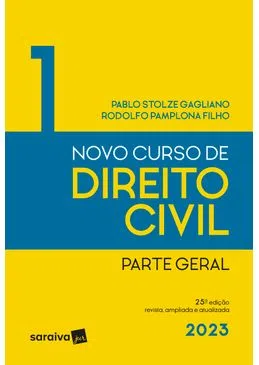 NOVO CURSO DE DIREITO CIVIL - Vol. 1