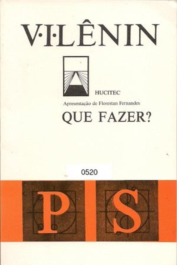 Que Fazer?Lenin.