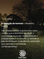 A abolição do homem