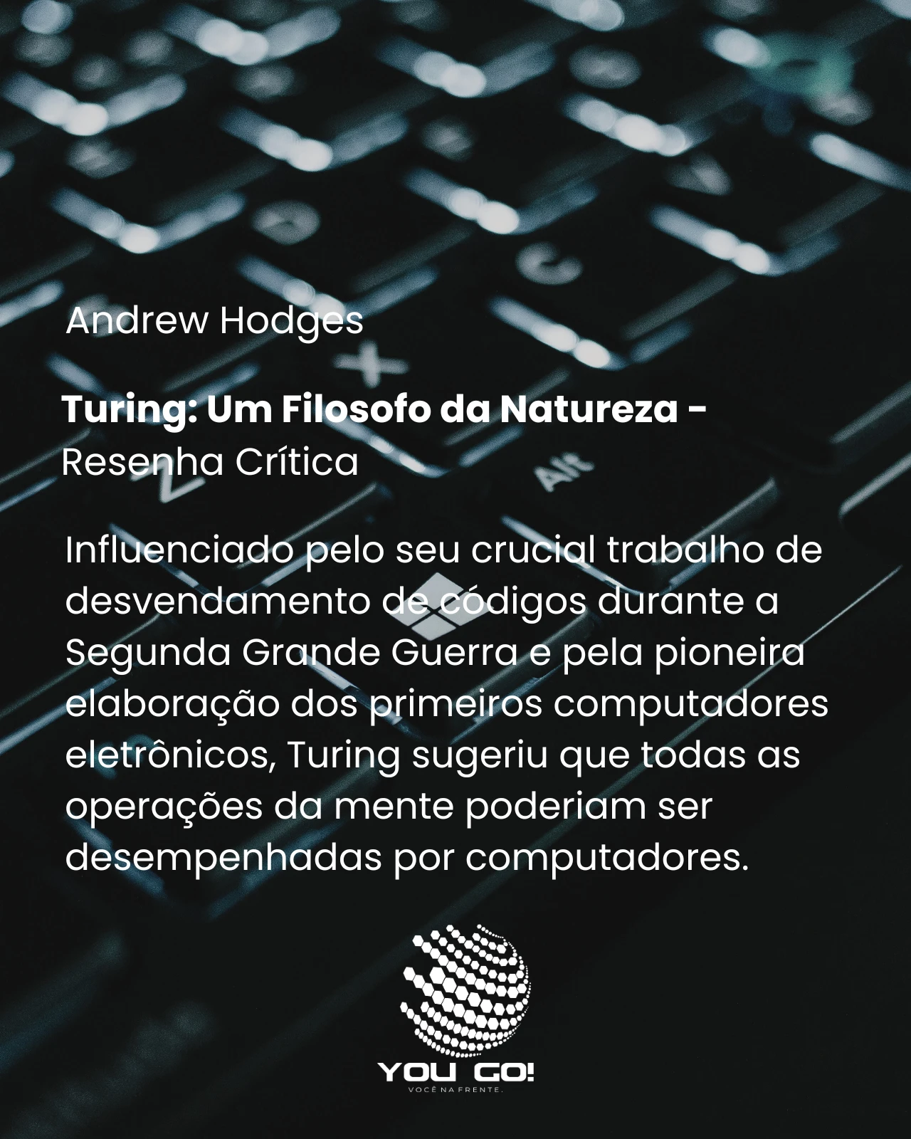 Turing Um Filosofo da Natureza