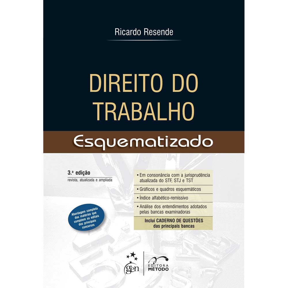 Direito do Trabalho Esquematizado - Ricardo RESENDE.