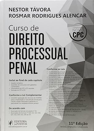 Curso de Direito Processual Penal (2016) - - Nestor Tavora.