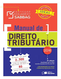 Manual de direito tributario - 8ed_ - EDUARDO SABBAG.