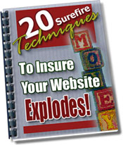20 técnicas do Surefire para garantir a explosão da Web