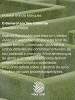 O General em Seu Labirinto - Gabriel García Márquez