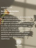De Amor e de Sombra - Isabel Allende