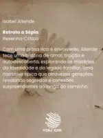 Retrato a Sépia - Isabel Allende