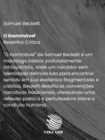O Inominável - Samuel Beckett