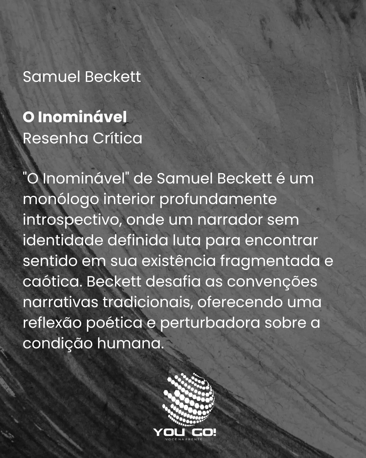 O Inominável - Samuel Beckett