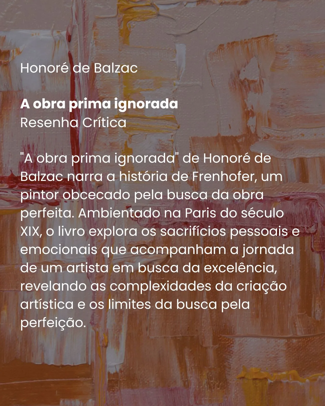A obra prima ignorada - Honoré de Balzac