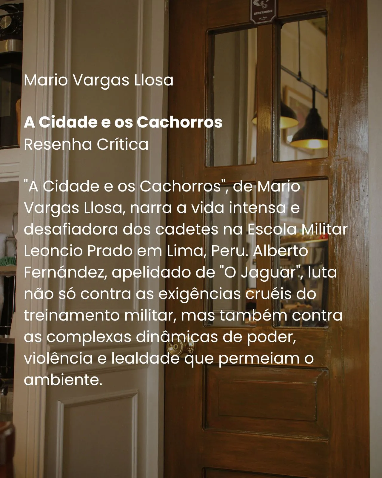 A Cidade e os Cachorros - Mario Vargas Llosa
