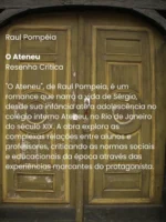O Ateneu - Raul Pompéia