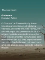 O obscuro - Thomas Hardy