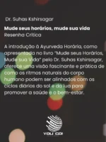 Mude seus horários, mude sua vida