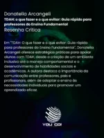 TDAH_ o que fazer e o que evitar_ Guia rápido para professores do Ensino Fundamental