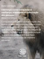 Liderança_ Como conquistar a confiança, a lealdade e a admiração das pessoas