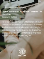 Como melhorar a saúde mental no trabalho