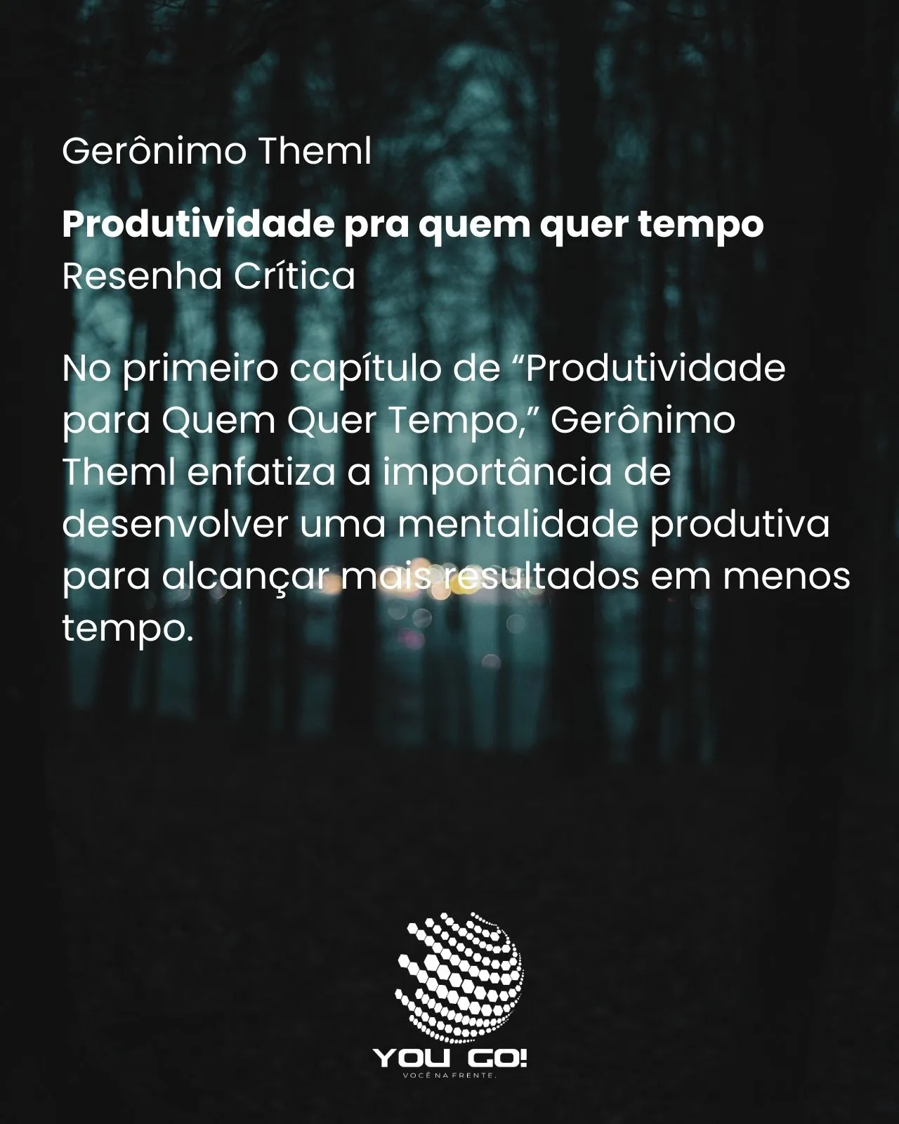 Produtividade pra quem quer tempo