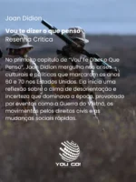 Vou te dizer o que penso
