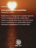 Amor pelas coisas imperfeitas