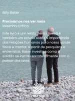 Precisamos nos ver mais