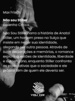 Não sou Stiller - Max Frisch