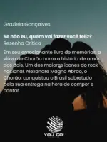 Se não eu, quem vai fazer você feliz? – Graziela Gonçalves