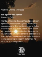 Em agosto nos vemos – Gabriel García Márquez