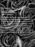 Ultimas palavras – Christopher Hitchens