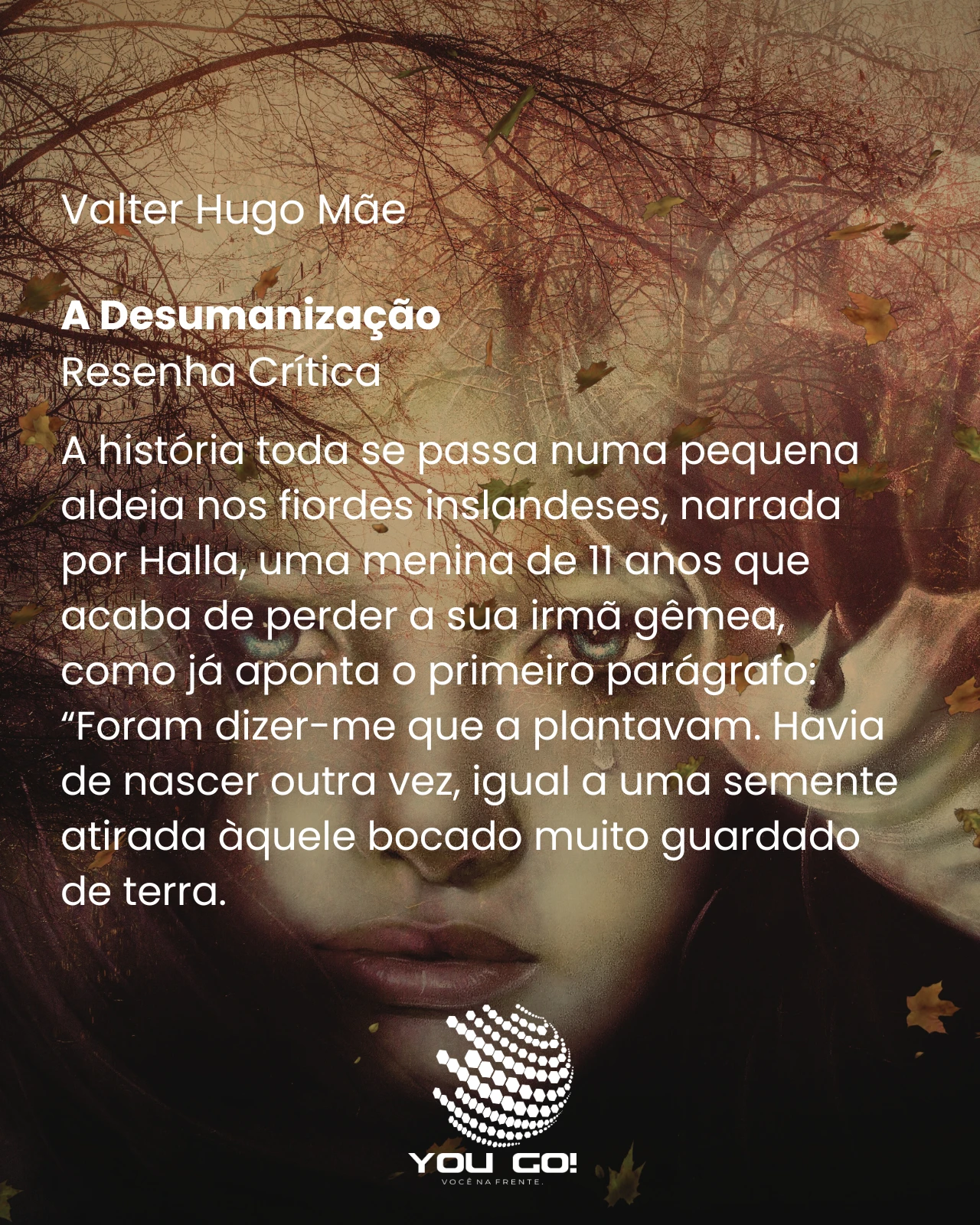 A Desumanização – Valter Hugo Mãe