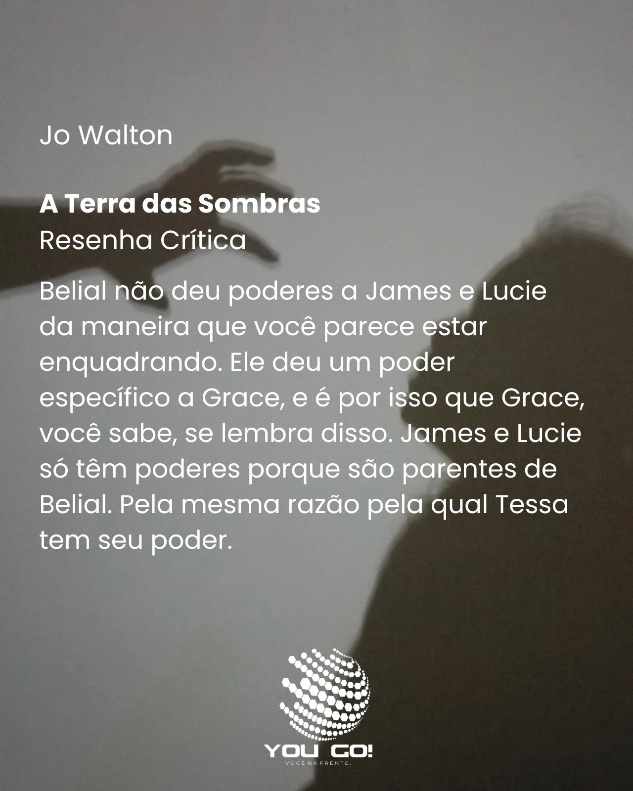 A Terra das Sombras – Jo Walton