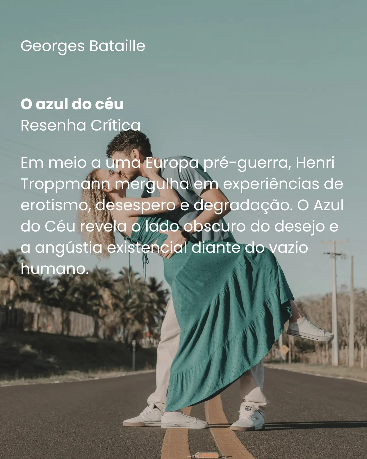 O azul do céu
