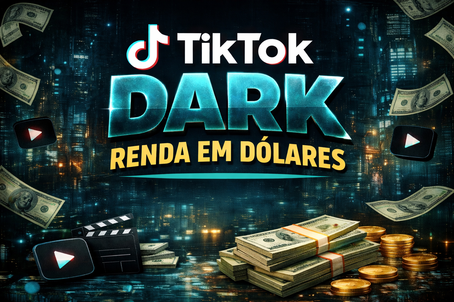 Tik Tok Dark Renda em Dólares