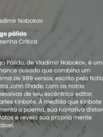 Fogo Pálido- Vladimir Nabokov